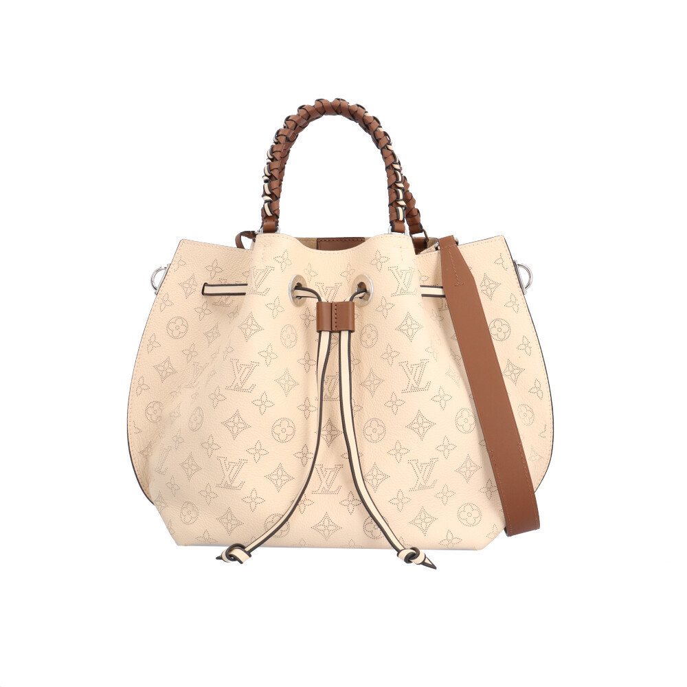 Louis Vuitton Shoulder Tan Bag Girolatta Mahina